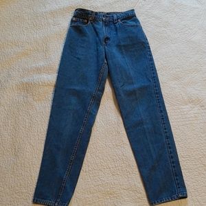 Vintage 90's Women's Levi's 550 Size 5 jr. EUC